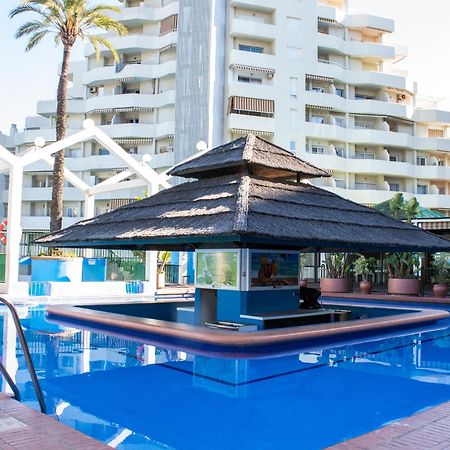 Benal Beach Suite Ii, Estudio Con Parque Acuatico Y Vistas Al Mar. Benalmádena Buitenkant foto