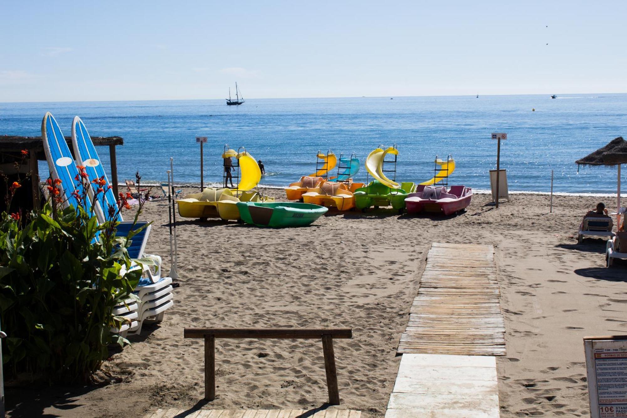 Benal Beach Suite Ii, Estudio Con Parque Acuatico Y Vistas Al Mar. Benalmádena Buitenkant foto