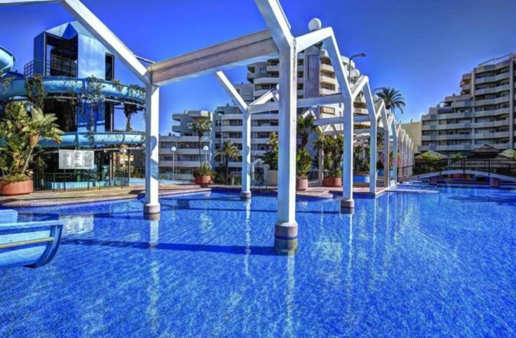 Benal Beach Suite Ii, Estudio Con Parque Acuatico Y Vistas Al Mar. Benalmádena Buitenkant foto