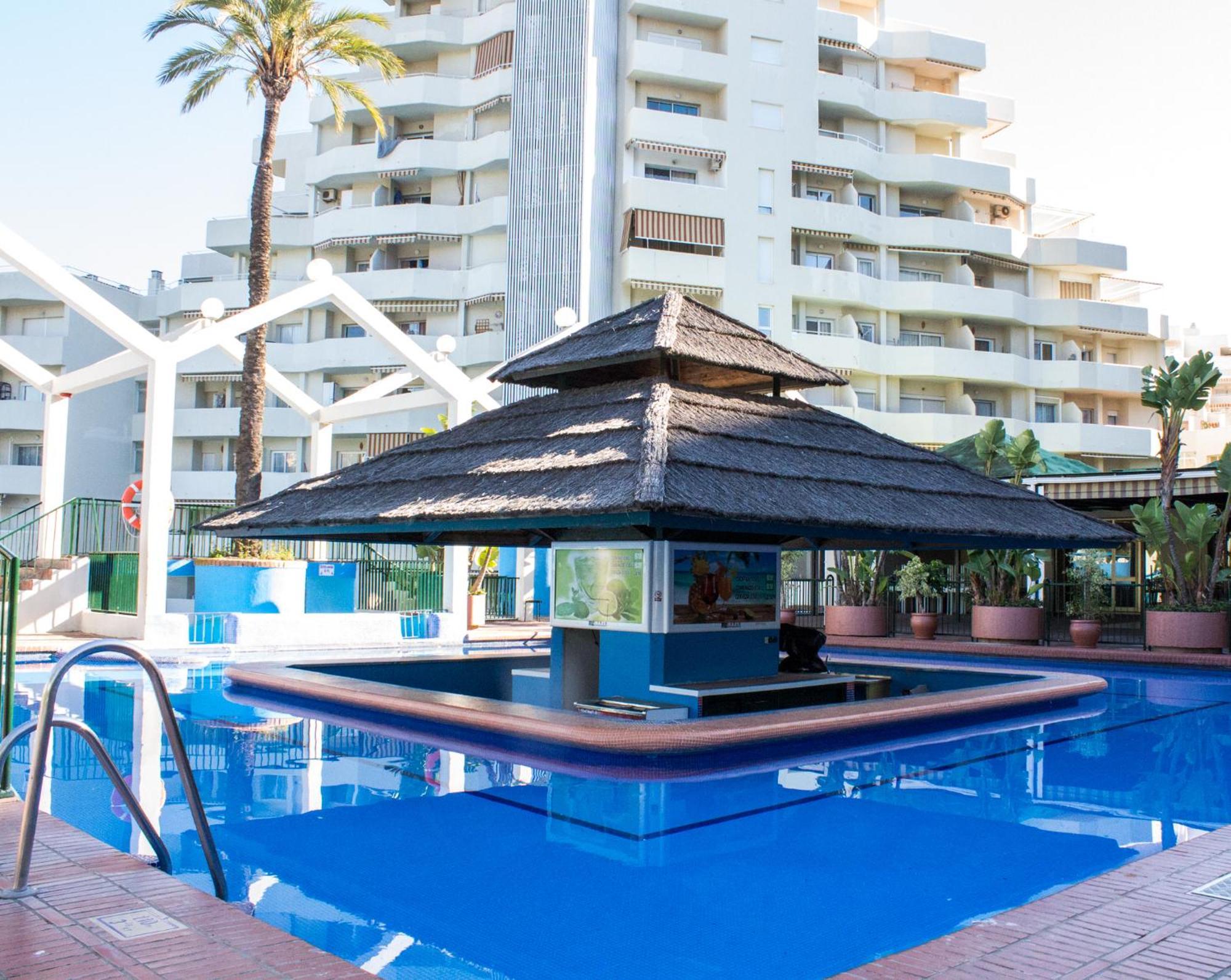 Benal Beach Suite Ii, Estudio Con Parque Acuatico Y Vistas Al Mar. Benalmádena Buitenkant foto