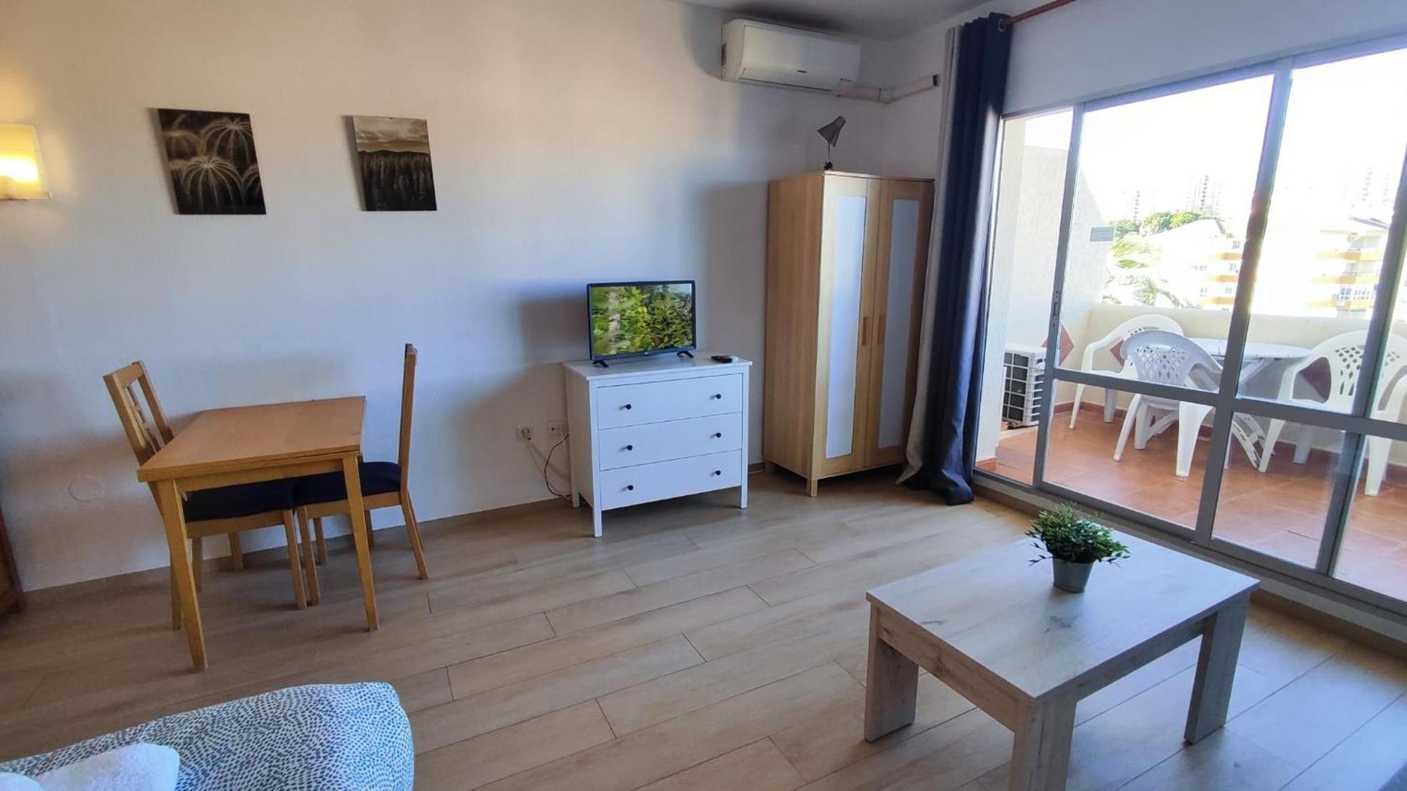 Benal Beach Suite Ii, Estudio Con Parque Acuatico Y Vistas Al Mar. Benalmádena Buitenkant foto